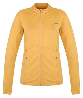 Husky Damen Sweatshirt mit Reißverschluss Tarp Zipper Gelb