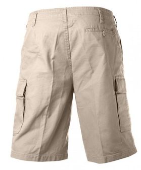 Mil-tec Moleskin kurze Hose Prewash khaki