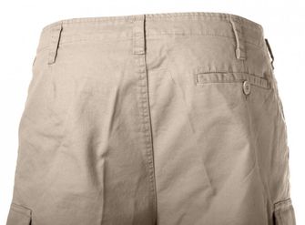 Mil-tec Moleskin kurze Hose Prewash khaki