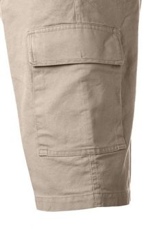 Mil-tec Moleskin kurze Hose Prewash khaki