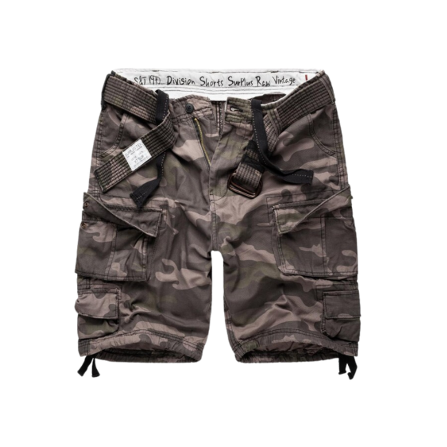 Surplus - Division Black Camo - Shorts